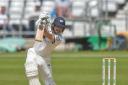 Yorkshire batsman Adam Lyth made an unbeaten 75 against Durham