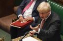 Prime Minister Boris Johnson during the debate on the Internal Market Bill in the House of Commons on Monday Picture: UK PARLIAMENT/JESSICA TAYLOR/PA
