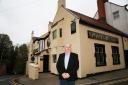 Owner Christian Burns stands outside his pub the Sportsman Inn, in Bishop Auckland

Pictures: SARAH CALDECOTT