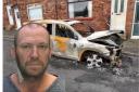 Shaun Almond, jailed for 45 months for setting light to his own car in street, causing evacuation of nearby homes
