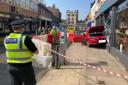 The scene of the incident in Micklegate Picture: North Yorkshire Police
