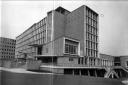 A wide-eyed camera view of the new Durham County Hall at Aykley Heads at the end of September 1965, before the council staff moved in