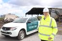 Tees Valley Mayor Ben Houchen pictured at the former Redcar steelworks site, now called Teesworks