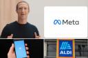 Facebook Meta: Aldi and Twitter mock rebrand in hilarious fashion. (PA)