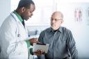 Generic photo of a doctor and patient. See PA Feature HEALTH Bowel Cancer. Picture credit should read:Alamy/PA. WARNING: This picture must only be used to accompany PA Feature HEALTH Bowel Cancer..