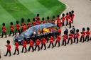 The 21-second clip of the Queen's coffin travelling between Westminster Abbey and St George's Chapel in Windsor racked up over 1.5 million views on Twitter