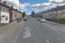 A man has been hospitalised and arrested on suspicion of drink driving after crashing into two parked cars on a North East street Credit: GOOGLE