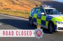 Road traffic collision in northern Powys closes road
