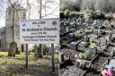 St Andrew's Church in Haughton, Darlington, has come under fire again over a situation involving the removal of articles on graves. All pictures: Stuart Boulton