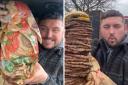 Food blogger orders burger with 36 patties for his birthday - but could he finish it?
