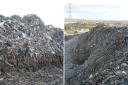 Two landfill firms that caused misery for residents with litter and bad smells have been fined more than £72,000.