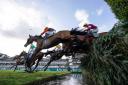 Noble Yeats safely negotiates the water jump en route to winning last year's Grand National at Aintree