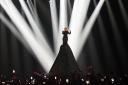 La Zarra caught eyes with her huge dress that was compared to the Eiffel Tower by Eurovision viewers