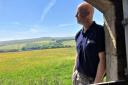 Mark Dinning, Head of Conservation at Durham Wildlife Trust, surveys the beauty of Hannah's Meadow