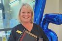 Donna McPeake, from Seaham, who began her nursing career in Sunderland at Cherry Knowle Hospital in 1981, has returned to work following her retirement from a 40-year career Credit: TEWV