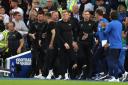 Eddie Howe watched his Newcastle side suffer a 3-1 defeat to Brighton in the game that preceded the international break