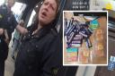 Amy Kelly, 34, had stolen the products from Sainsbury’s just moments before she was arrested by police in Darlington town centre on Tuesday (September 26)