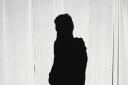 File photo: Man's silhouette.