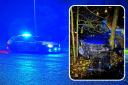 Police officers attended a collision near Barnard Castle on Thursday (November 16) evening