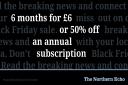 BLACK FRIDAY SALE: Subscribe for just £6 for 6 months