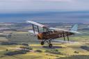 World War II vintage Tiger Moth biplanes, which are considered incredibly rare, have been seen travelling over parts of County Durham, Northumberland and Newcastle