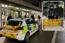 The incident at Middlesbrough Bus Station on Monday (November 20)