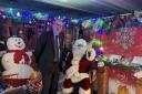 Paul Howell MP and Santa Claus