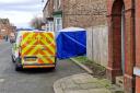 Residents have reacted with shock after a woman's body was found on Gilmour Street in Thornaby this morning Credit: MICHAEL ROBINSON