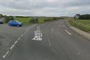 Three people have been taken to hospital following a two-vehicle crash on Seaham Coast Road Credit: GOOGLE