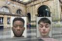 Stephen Manjelo, left, and Cameron Gatherar, took part in joint unprovoked attack on young people leaving nightclub near Newcastle Central Station