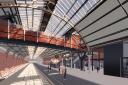 Major improvement works will see development begin on walking routes, new platforms and a new footbridge are underway at Darlington Station Credit: NETWORK RAIL