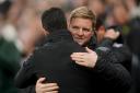 Newcastle United head coach Eddie Howe and Arsenal boss Mikel Arteta