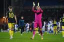 Martin Dubravka celebrates after his decisive penalty save