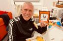 The Happy Mondays band member was pictured on the Manjaros Middlesbrough social media account having finished off a Parmo and chips