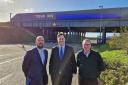 Richard Holden, Ben Houchen and Paul Howell launch the Conservatives' local election campaign in the North East