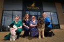 Wilson Vets team members celebrating the opening of the new branch in Greenwell Road, Newton Aycliffe Credit: WILSON VETS