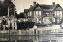 A 1950s photograph of the Old Bridge Hotel in Potter Heigham