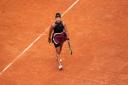 Naomi Osaka returned to competing after maternity leave in January (Gregorio Borgia/AP)