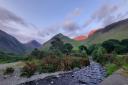 That evening at the bottom of the valley in Wasdale