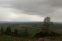 The view from the top (in a hail storm)