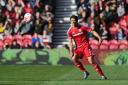 Boro bounce: George Friend will be hoping to enjoy a promotion party at the Riverside