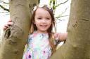 Four-year-old Mia Tate who is suffering with leukaemia