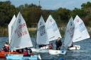 Competition - action from the annual Dyer Cup race at Blackwater Sailing Club.