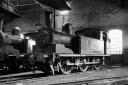 Sunday, August 15, pictured inside West Auckland shed, is ex-NER Class E (LNER Class J71) 0-6-0 tank number 241. Designed by Wilson Worsdell's older brother, Thomas, and introduced during 1886, this example was constructed at Darlington Works in 1890