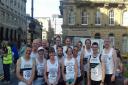 Our runners before this year's Blaydon Race