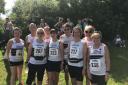 Some of our runners before a very hot race up at Aycliffe