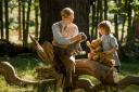 Domhnall Gleeson as Alan Milne and Will Tilston as Christopher Robin Milne in Goodbye Christopher Robin  Picture: PA Photo/Fox Searchlight Pictures/David Appleby