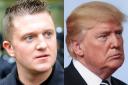 Tommy Robinson and Donald Trump