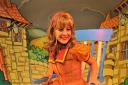 FORMER ROLE: Suzy Cooper in last year's panto with harry Hughes and York youngsters