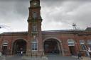 Darlington railway station, where banned driver David Patterson picked up his partner